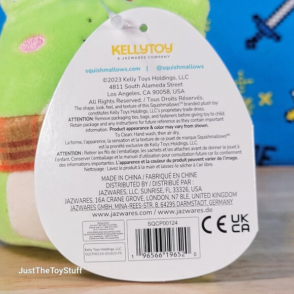 Squishmallow Wendy the Frog w/ Scarf 3" UltraSoft Stuffed Toy Plush NWT - Picture 6 of 6